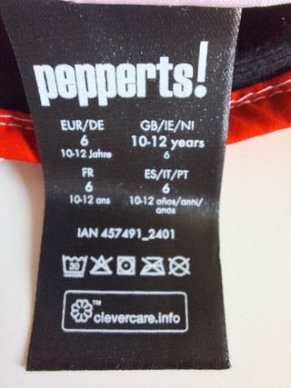 Guantes de nieve niña. Talla 6, contorno 17-18 cm