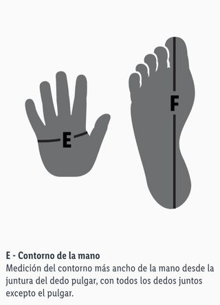 Guantes de nieve niña. Talla 6, contorno 17-18 cm