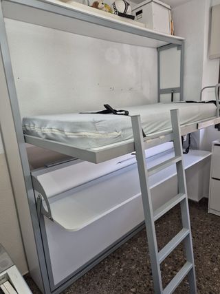 Litera Plegable con Mesa, urge vender