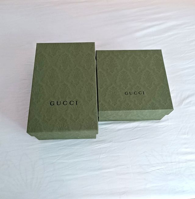 Scatola Gucci Verde con Rilievo