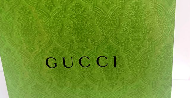 Scatola Gucci Verde con Rilievo
