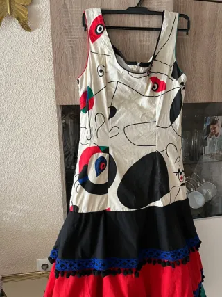 Traje de Flamenca Multicolor