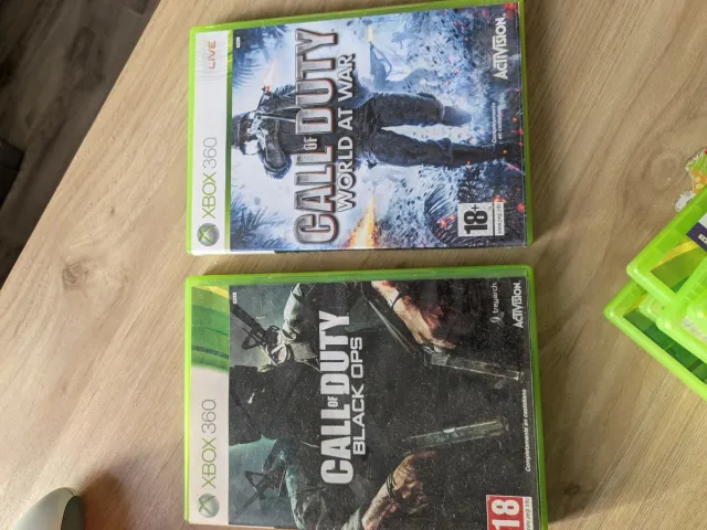 Xbox 360 Slim Negra + 8 Juegos (Añadibles 10 más)