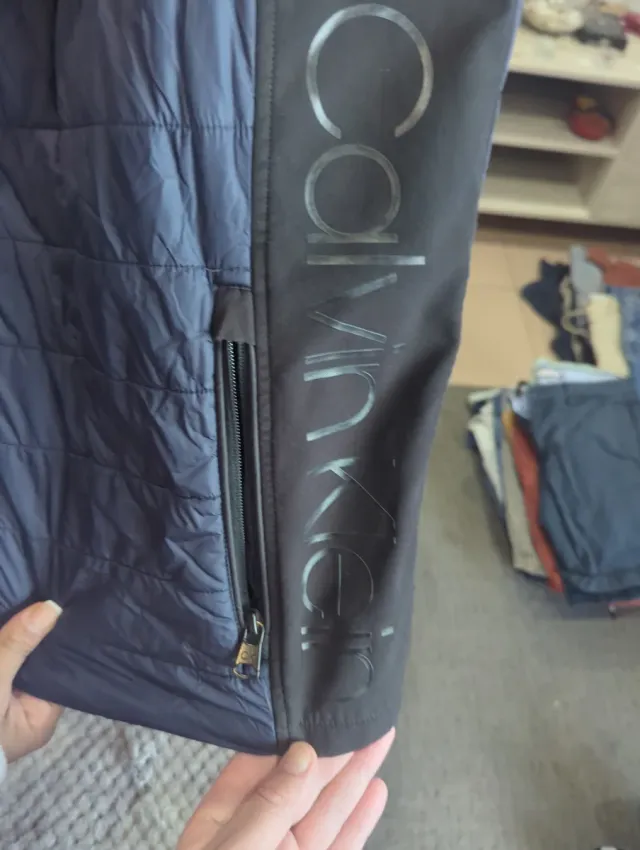 Chaleco Calvin Klein Negro/Azul