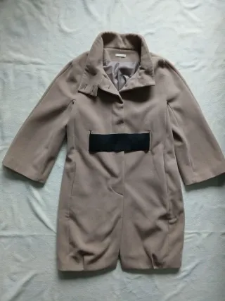Cappotto Beige Donna Taglia 48