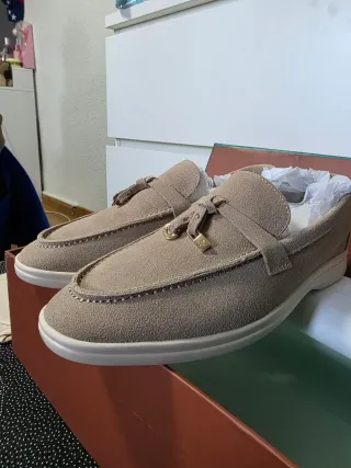 Zapatos Loro Piana Beige