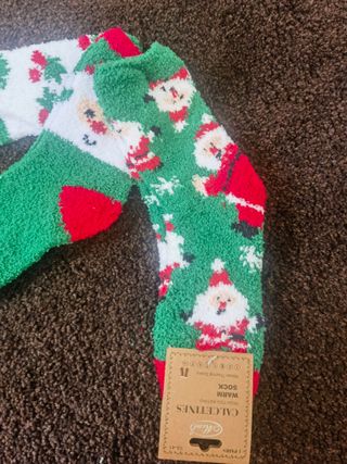 Calcetines térmicos de Navidad para mujer