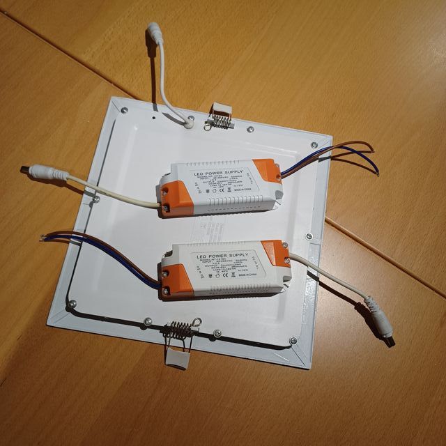 Plafão LED Embutido Quadrado