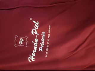 Abrigo de piel marrón