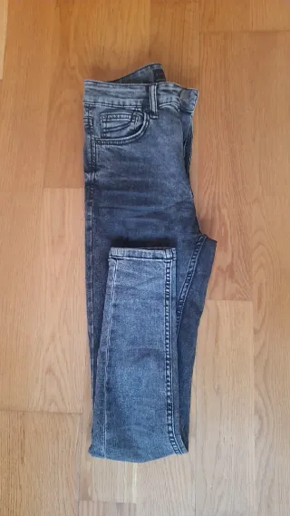 Jeans chica negro/gris