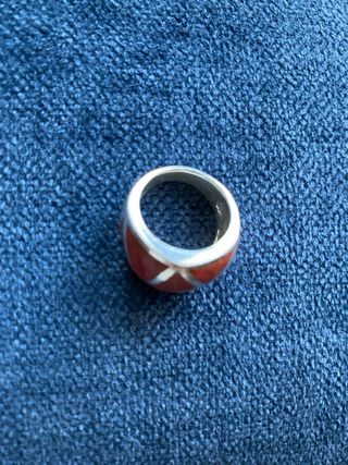 Conjunto pendientes y anillo de plata