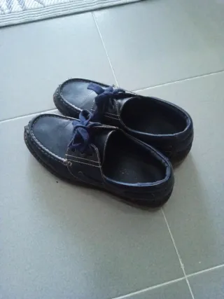 Náuticos de hombre azul marino