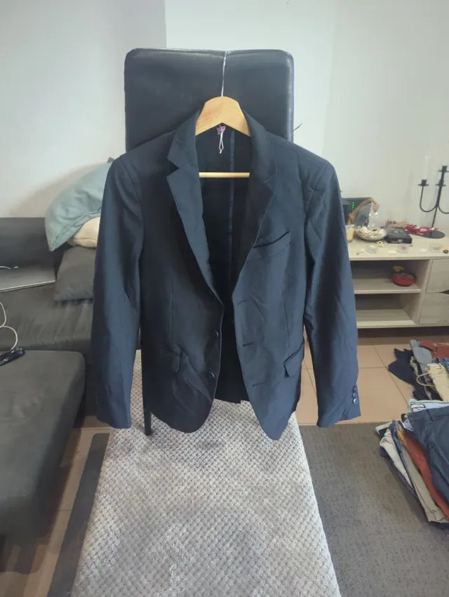 Blazer negro hombre, buen estado