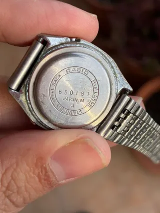 Reloj Casio Digital Plata