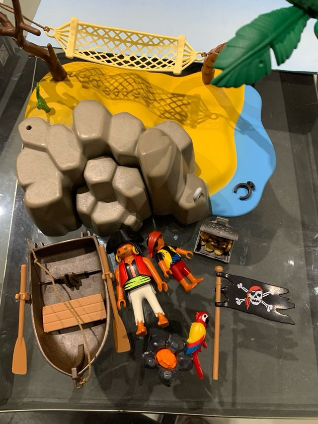 Playmobil 4139 Isla Pirata con Barco