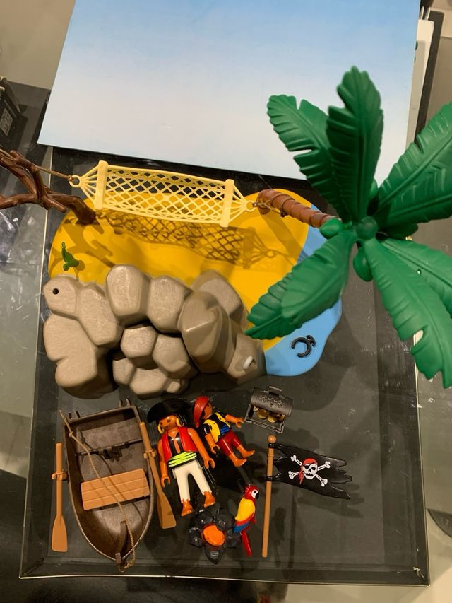 Playmobil 4139 Isla Pirata con Barco