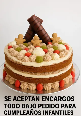 Tarta Infantil Personalizada · Diseño a Medida · E