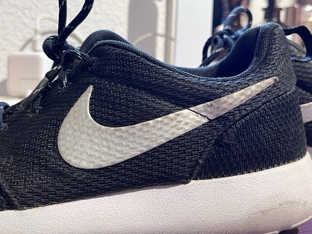 Nike Roshe Run Zapatillas Negras Talla 38,5