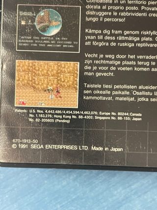 Golden Axe II Mega Drive Sega