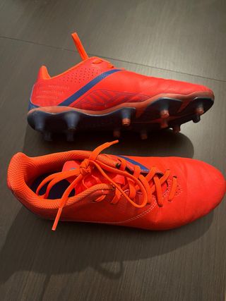 Tacos de fútbol/rugby naranjas