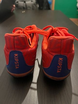 Tacos de fútbol/rugby naranjas