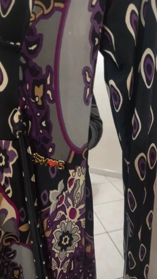 Vestito MOWELLA VAGABONDA nero e viola