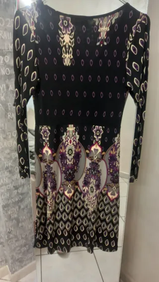 Vestito MOWELLA VAGABONDA nero e viola