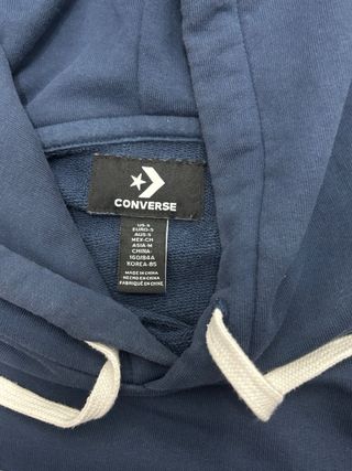 Sudadera Converse Azul Talla S