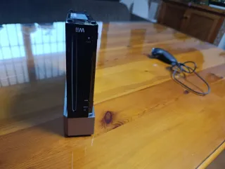 Nintendo Wii Negra Completa