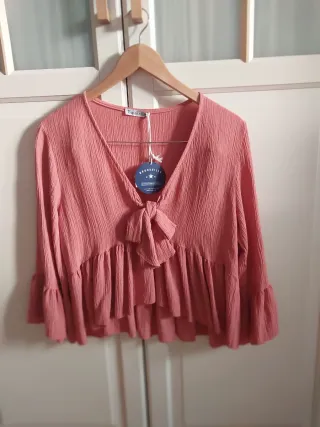 Camisa Brookville rosa talla única