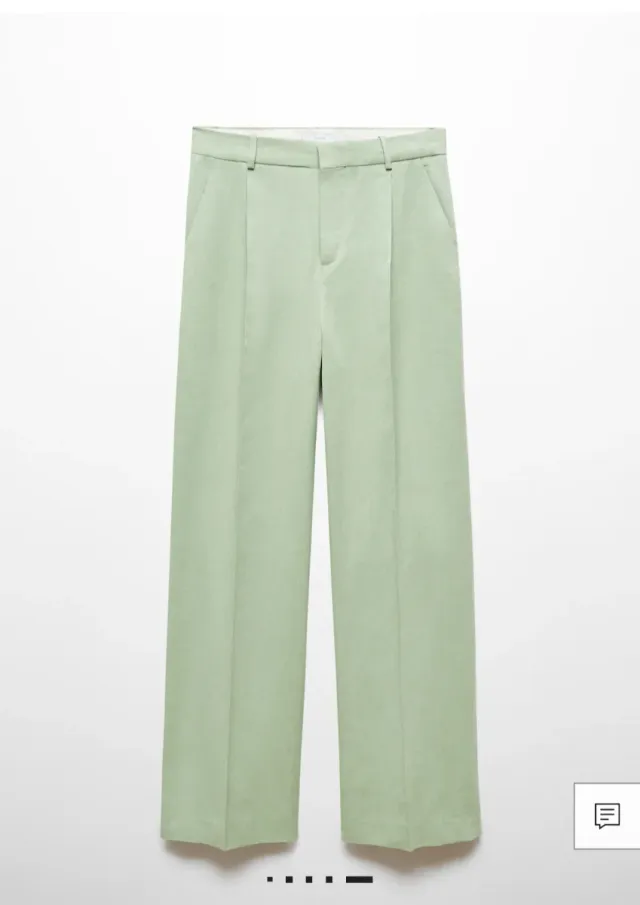 Conjunto Mango: Chaqueta y Pantalón Verde