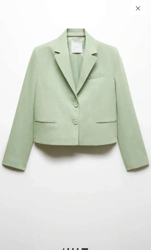 Conjunto Mango: Chaqueta y Pantalón Verde