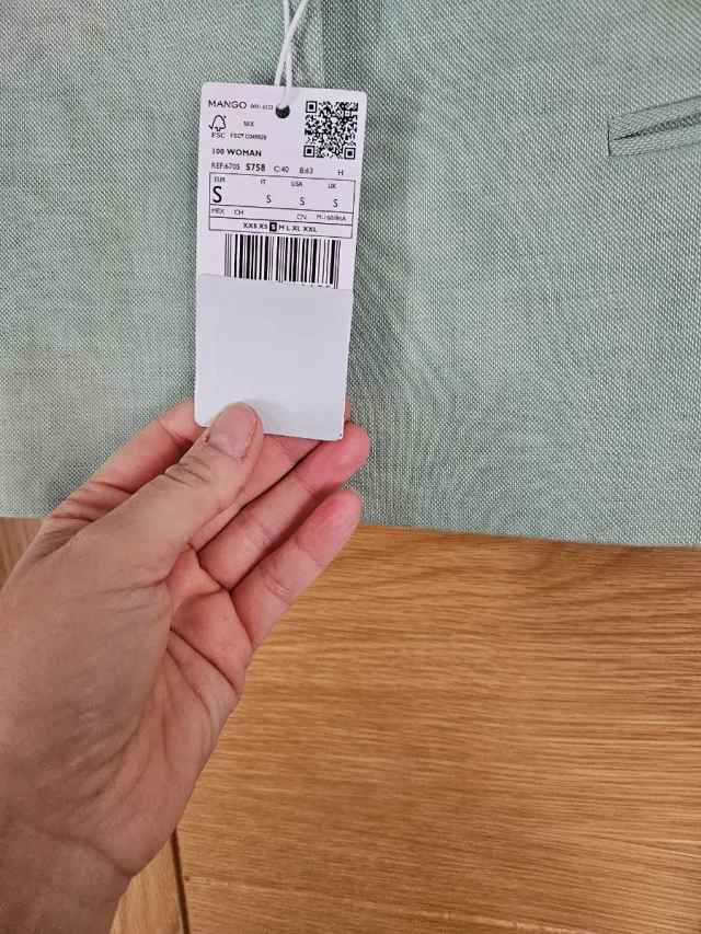 Conjunto Mango: Chaqueta y Pantalón Verde