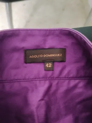 Vestido Adolfo Dominguez Morado