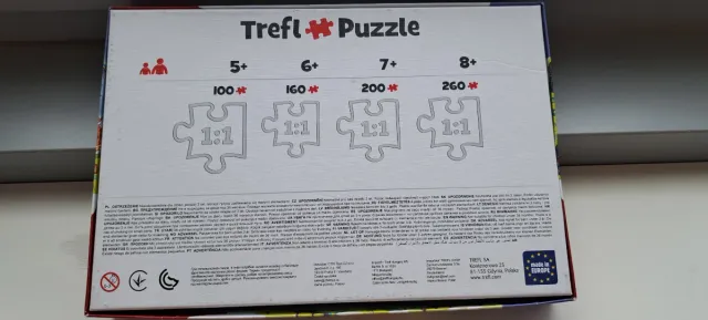 Puzzle Trefl 100 piezas Super Zings