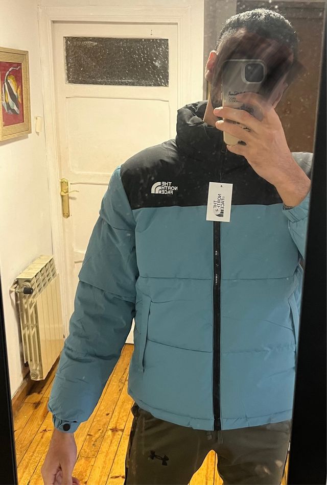 The North Face Cazadora Azul y Negra verde y negro