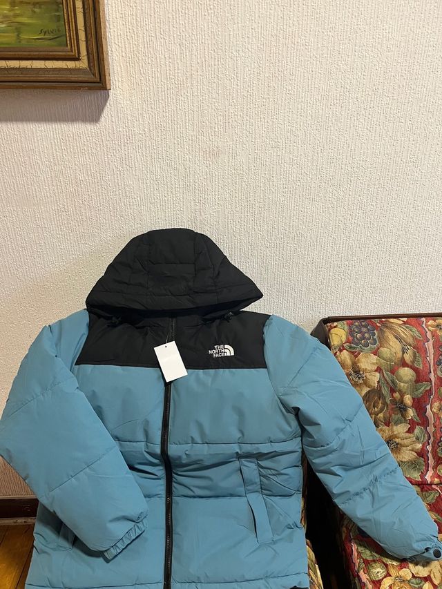 The North Face Cazadora Azul y Negra verde y negro