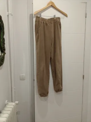Pantalones chándal hombre forro polar talla M