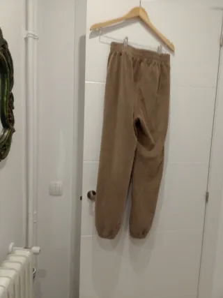 Pantalones chándal hombre forro polar talla M