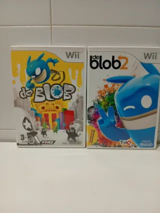 De Blob 1 y 2 Wii