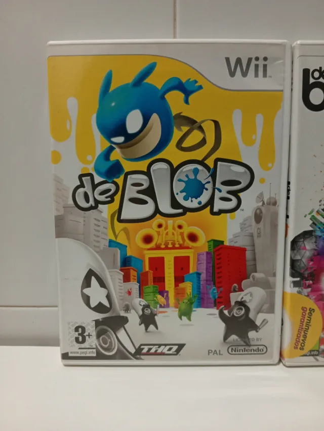De Blob 1 y 2 Wii