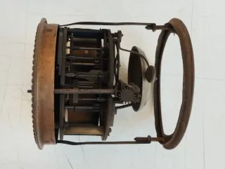 Antico meccanismo per orologio parigina + pendolo