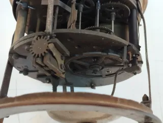 Antico meccanismo per orologio parigina + pendolo