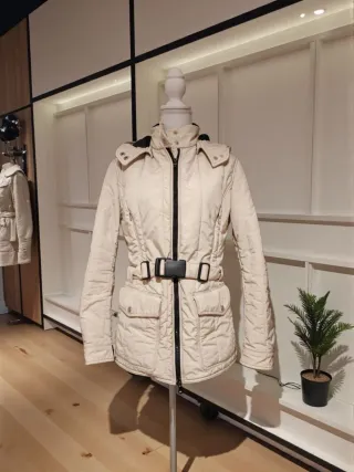 Piumino refrigiwear Taglia L bianco panna