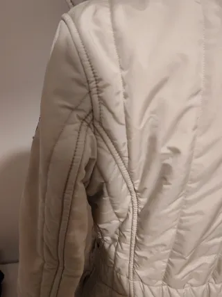 Piumino refrigiwear Taglia L bianco panna