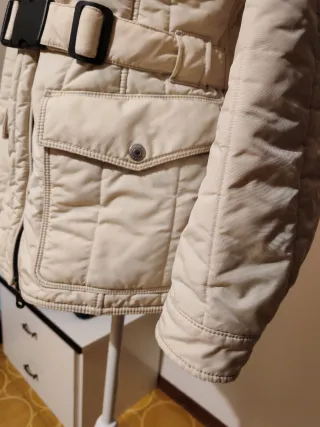 Piumino refrigiwear Taglia L bianco panna