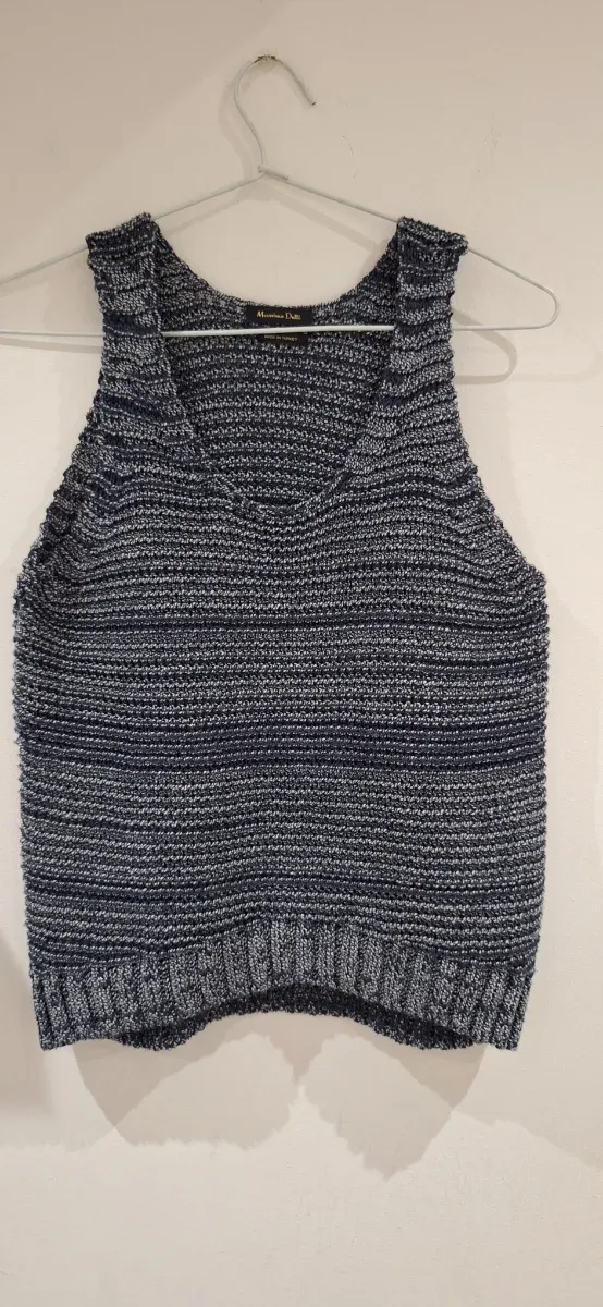 Jersey sin mangas Massimo Dutti