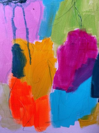 Diptico quadri astratti moderni