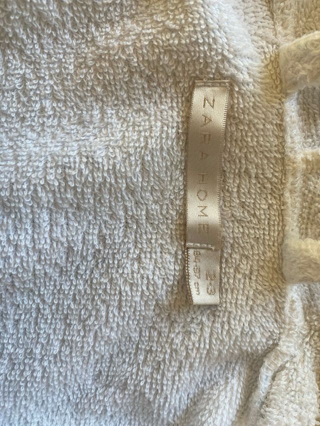 Albornoz Zara Home Snoopy Azul/Blanco