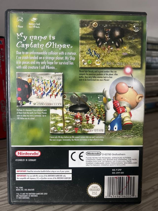 Pikmin Nintendo GameCube PAL